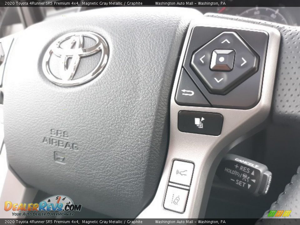 2020 Toyota 4Runner SR5 Premium 4x4 Magnetic Gray Metallic / Graphite Photo #12