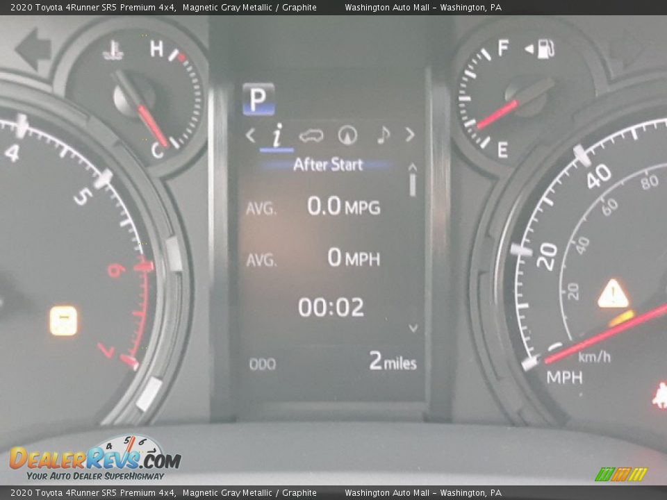 2020 Toyota 4Runner SR5 Premium 4x4 Magnetic Gray Metallic / Graphite Photo #21