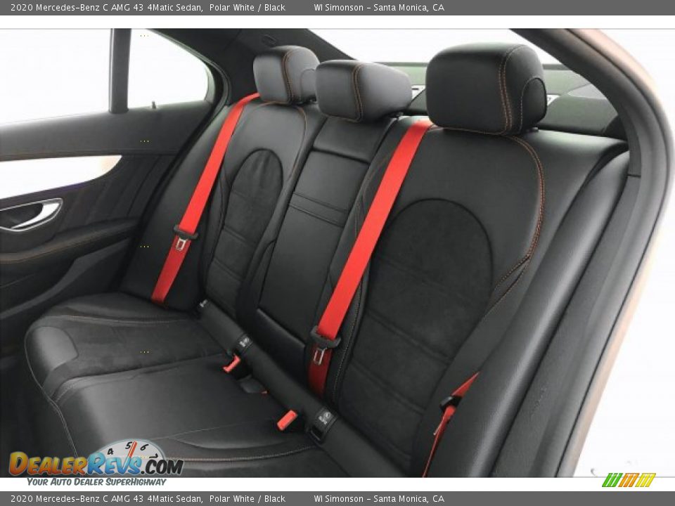 2020 Mercedes-Benz C AMG 43 4Matic Sedan Polar White / Black Photo #15