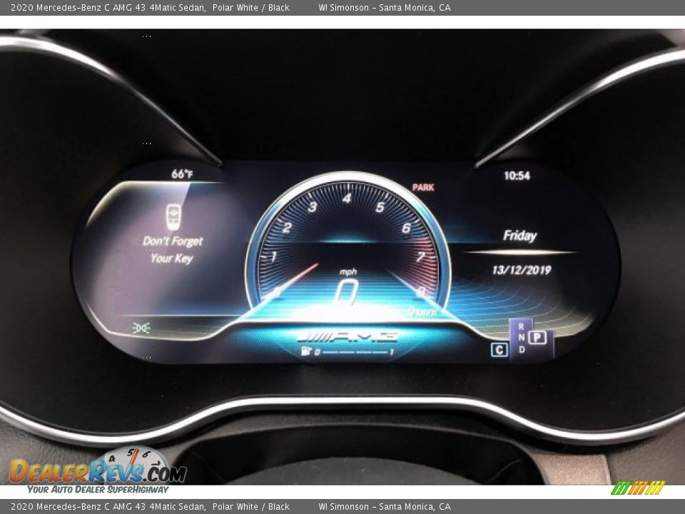 2020 Mercedes-Benz C AMG 43 4Matic Sedan Polar White / Black Photo #20