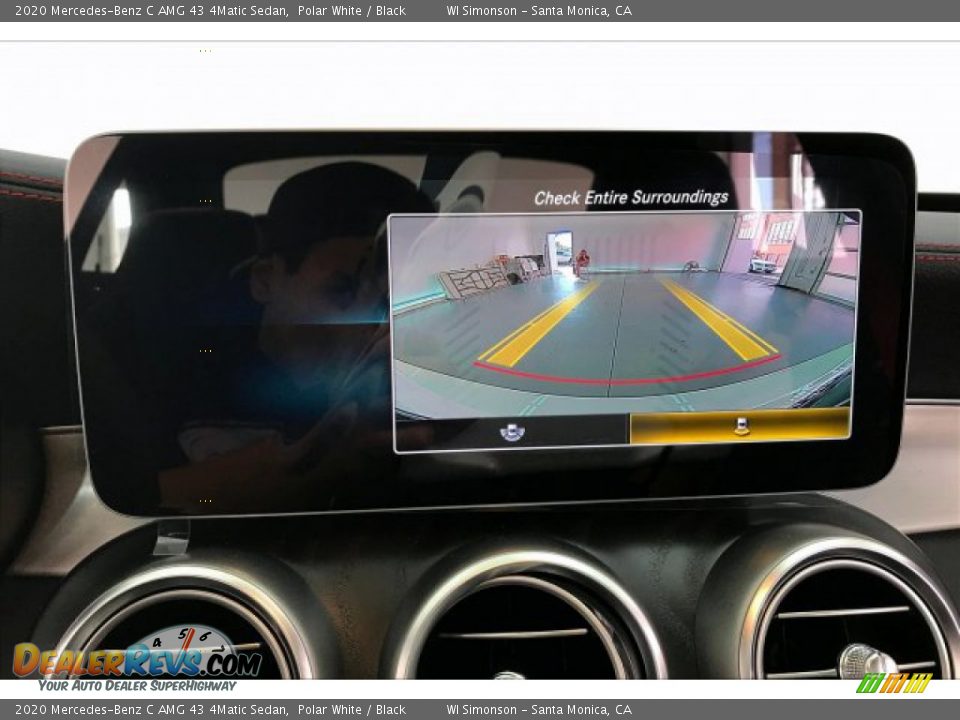 2020 Mercedes-Benz C AMG 43 4Matic Sedan Polar White / Black Photo #21