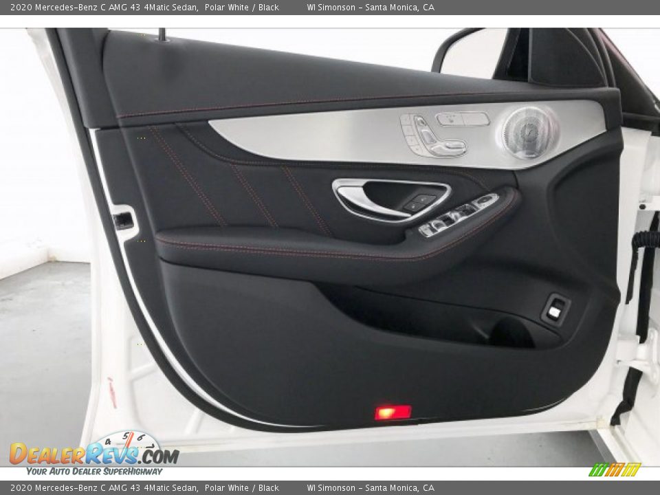 2020 Mercedes-Benz C AMG 43 4Matic Sedan Polar White / Black Photo #25