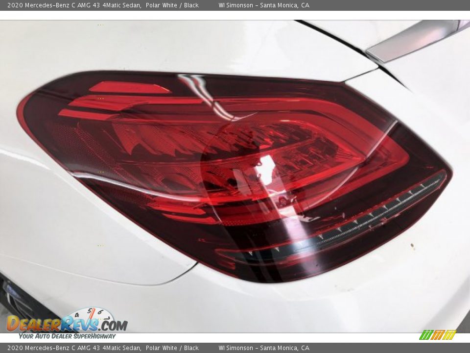 2020 Mercedes-Benz C AMG 43 4Matic Sedan Polar White / Black Photo #26