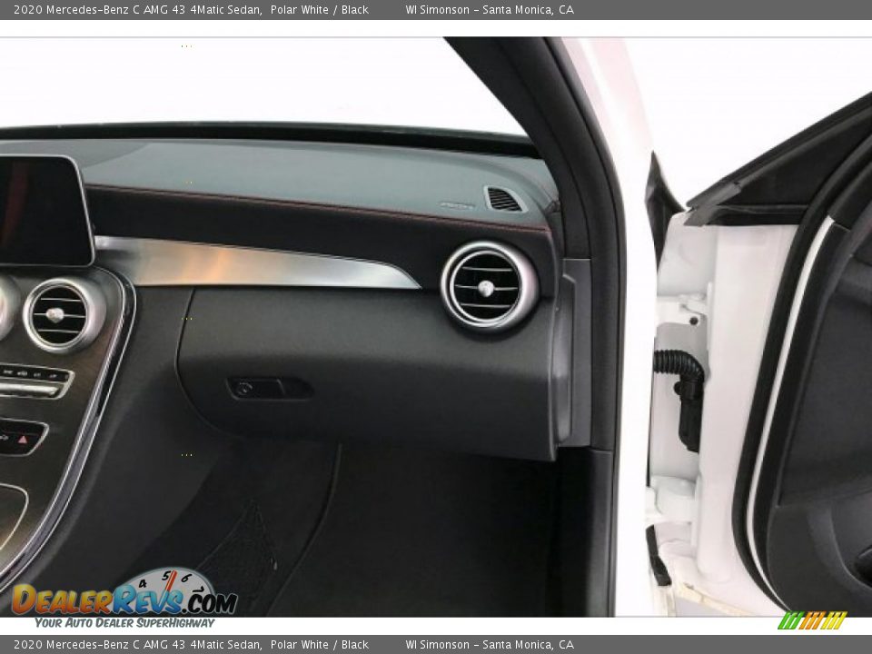 2020 Mercedes-Benz C AMG 43 4Matic Sedan Polar White / Black Photo #28