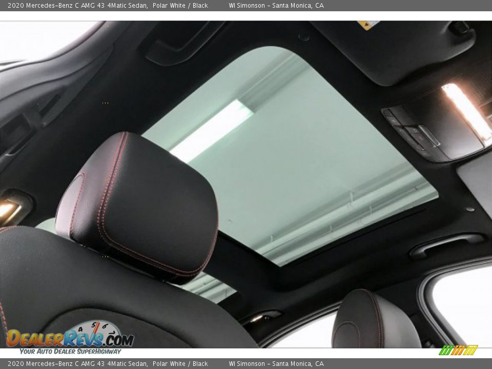 2020 Mercedes-Benz C AMG 43 4Matic Sedan Polar White / Black Photo #29