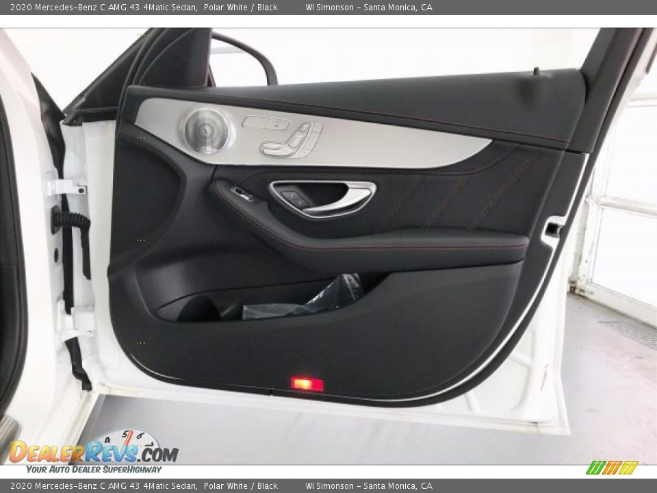 2020 Mercedes-Benz C AMG 43 4Matic Sedan Polar White / Black Photo #30