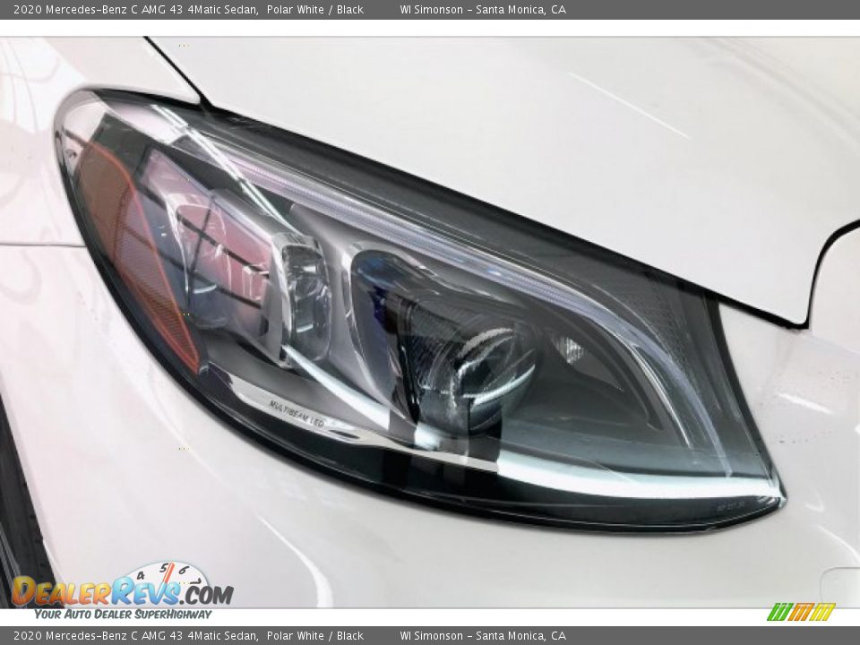 2020 Mercedes-Benz C AMG 43 4Matic Sedan Polar White / Black Photo #32