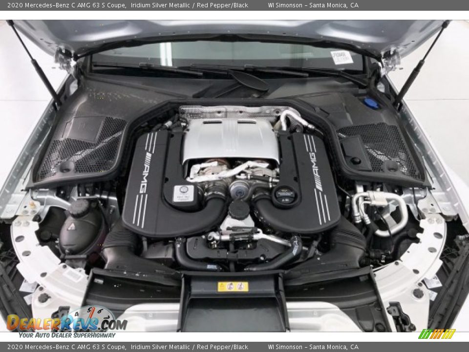 2020 Mercedes-Benz C AMG 63 S Coupe 4.0 Liter AMG biturbo DOHC 32-Valve VVT V8 Engine Photo #9