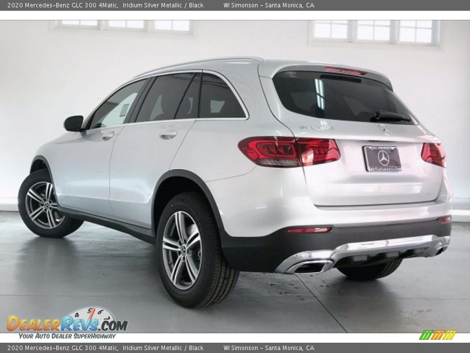2020 Mercedes-Benz GLC 300 4Matic Iridium Silver Metallic / Black Photo #2