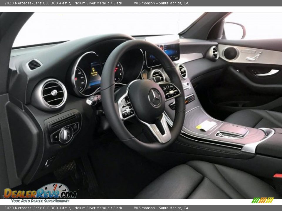 2020 Mercedes-Benz GLC 300 4Matic Iridium Silver Metallic / Black Photo #4