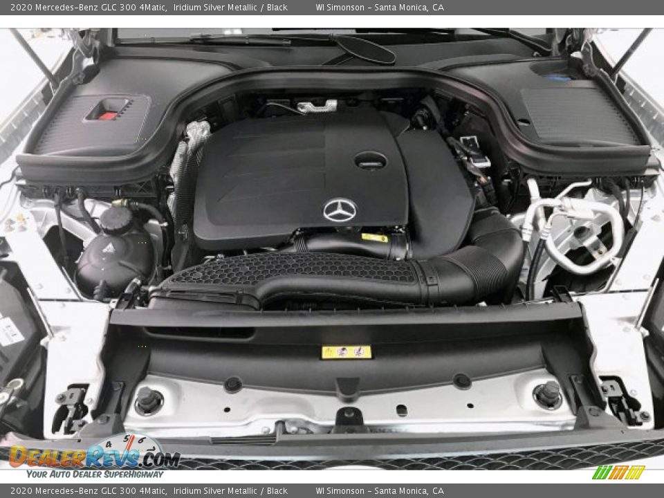 2020 Mercedes-Benz GLC 300 4Matic Iridium Silver Metallic / Black Photo #8