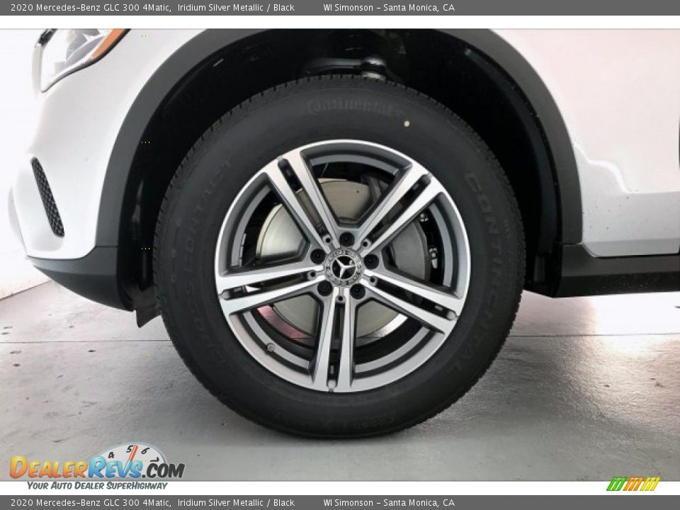 2020 Mercedes-Benz GLC 300 4Matic Iridium Silver Metallic / Black Photo #9