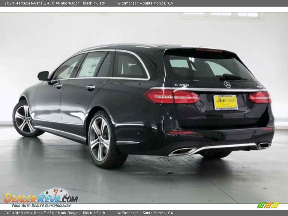 2020 Mercedes-Benz E 450 4Matic Wagon Black / Black Photo #2