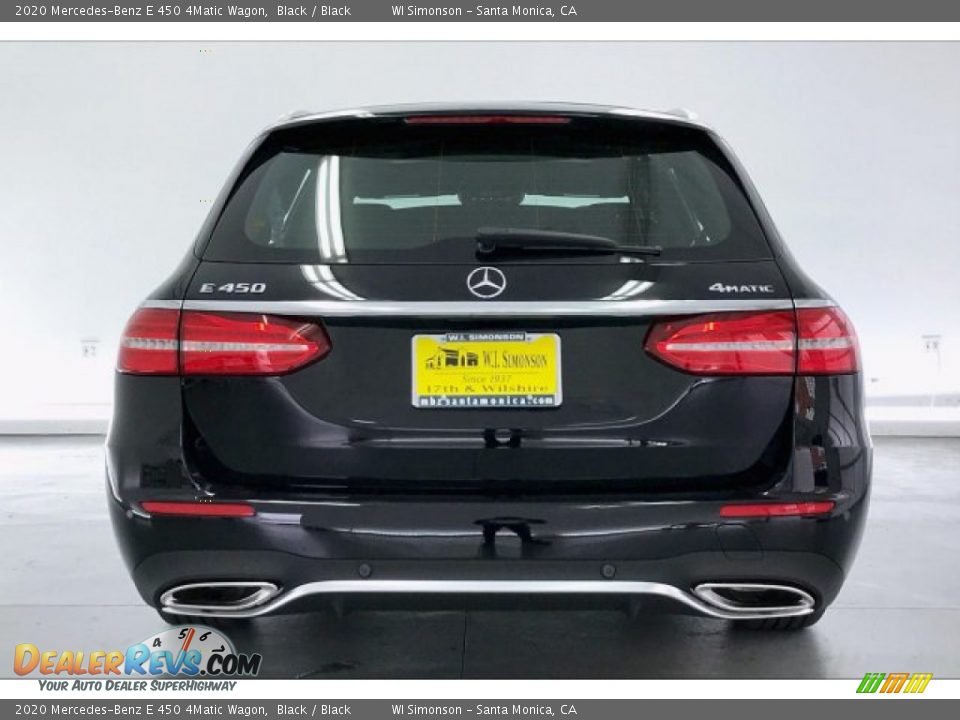 2020 Mercedes-Benz E 450 4Matic Wagon Black / Black Photo #3