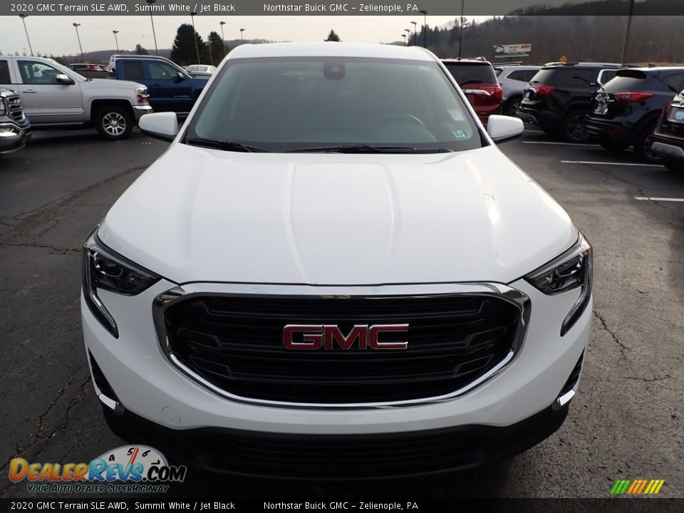 2020 GMC Terrain SLE AWD Summit White / Jet Black Photo #3