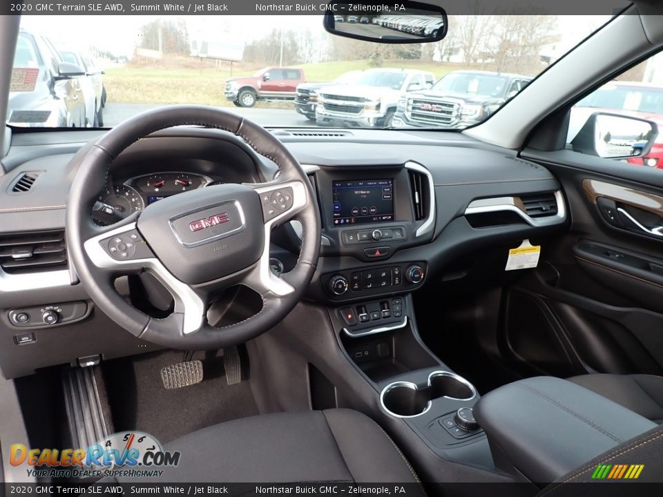 2020 GMC Terrain SLE AWD Summit White / Jet Black Photo #18