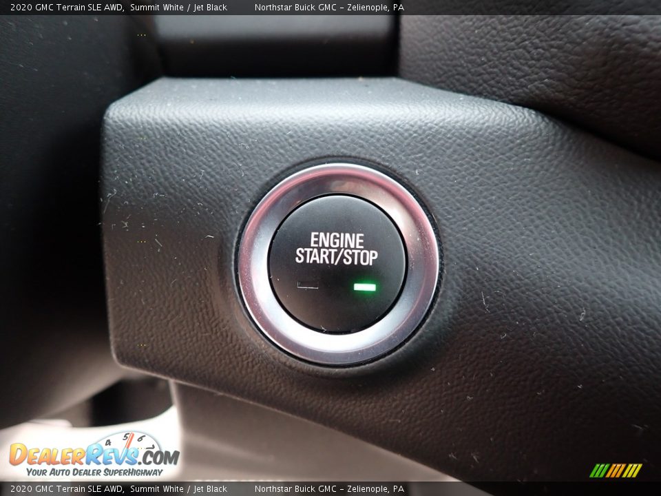 2020 GMC Terrain SLE AWD Summit White / Jet Black Photo #24