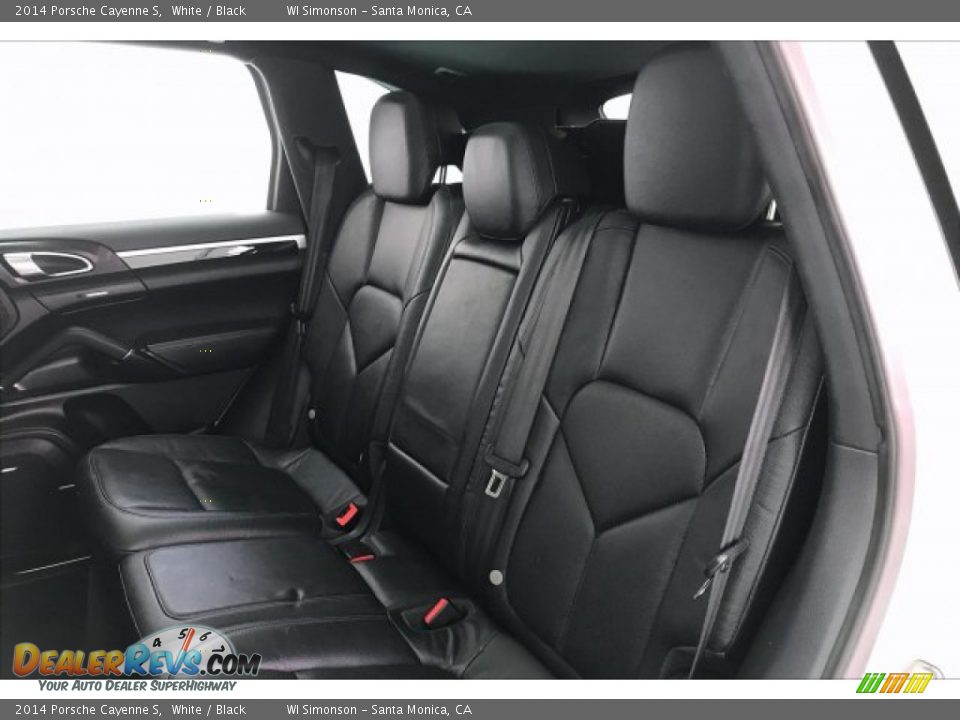 2014 Porsche Cayenne S White / Black Photo #15