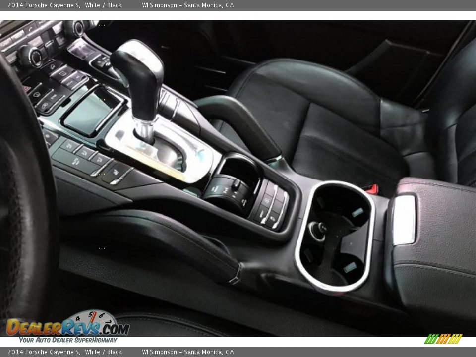 2014 Porsche Cayenne S White / Black Photo #23