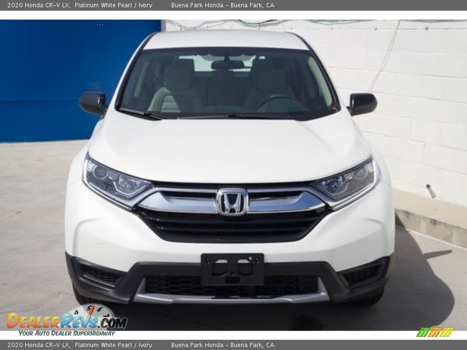 2020 Honda CR-V LX Platinum White Pearl / Ivory Photo #3