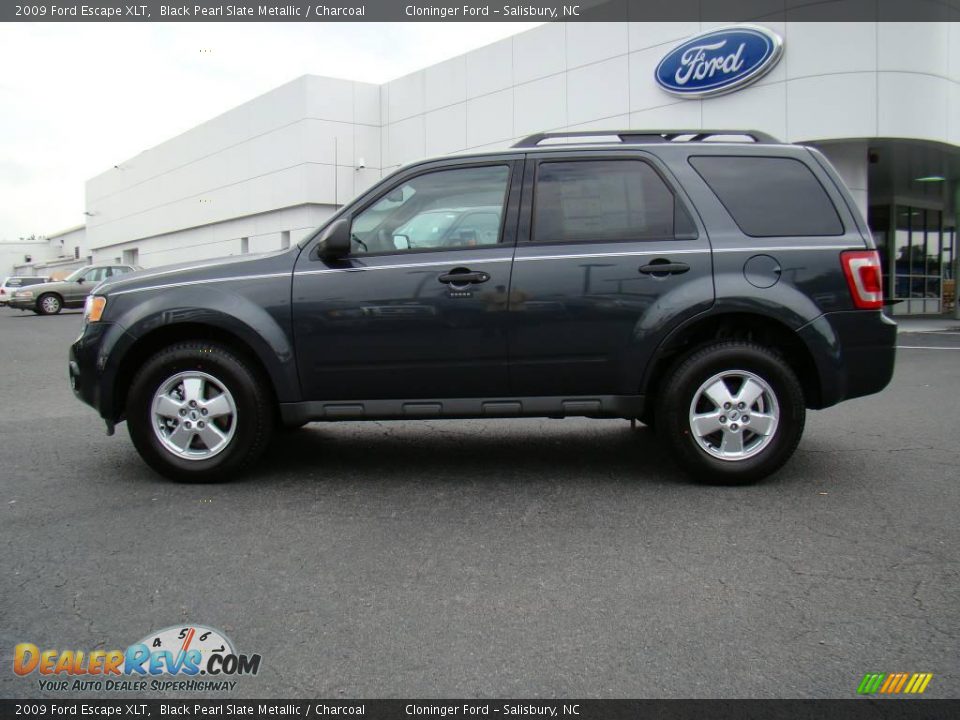 2009 Ford Escape XLT Black Pearl Slate Metallic / Charcoal Photo #5