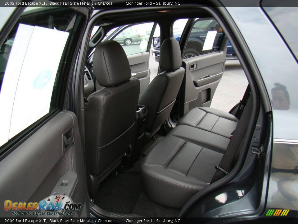 2009 Ford Escape XLT Black Pearl Slate Metallic / Charcoal Photo #9