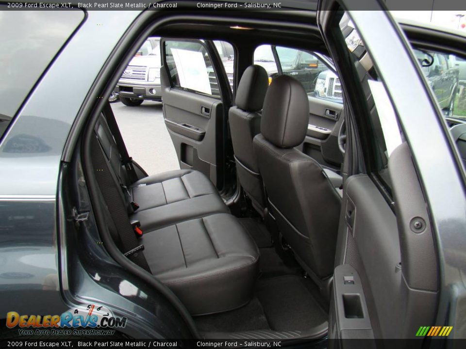 2009 Ford Escape XLT Black Pearl Slate Metallic / Charcoal Photo #11