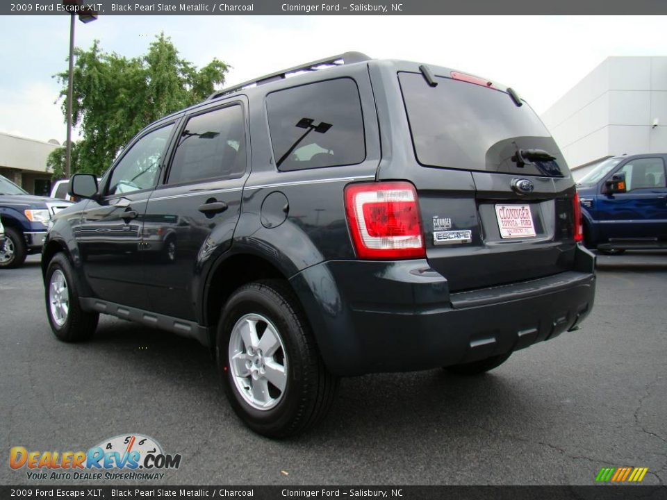 2009 Ford Escape XLT Black Pearl Slate Metallic / Charcoal Photo #29