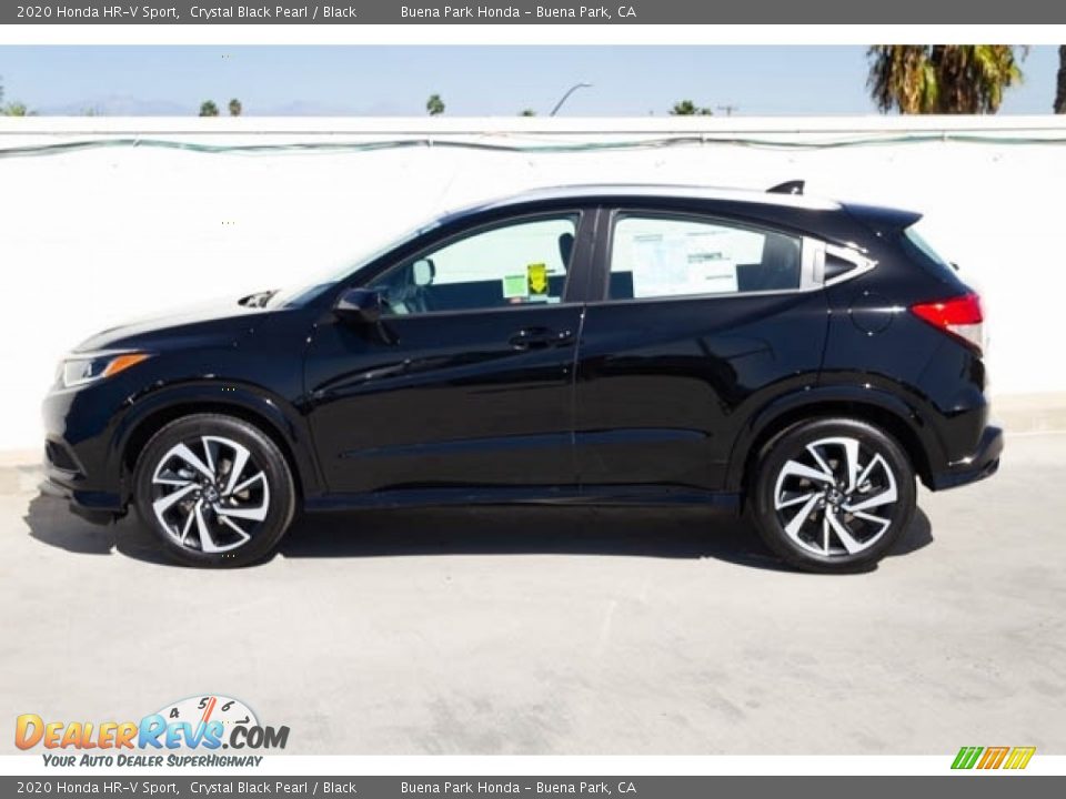 2020 Honda HR-V Sport Crystal Black Pearl / Black Photo #5