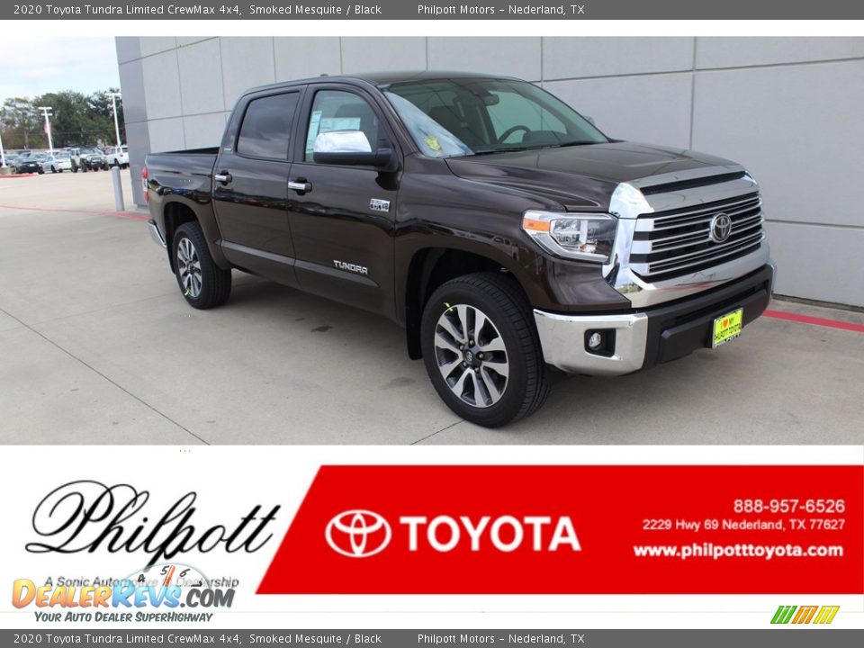 2020 Toyota Tundra Limited CrewMax 4x4 Smoked Mesquite / Black Photo #1