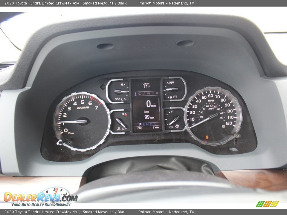 2020 Toyota Tundra Limited CrewMax 4x4 Smoked Mesquite / Black Photo #16