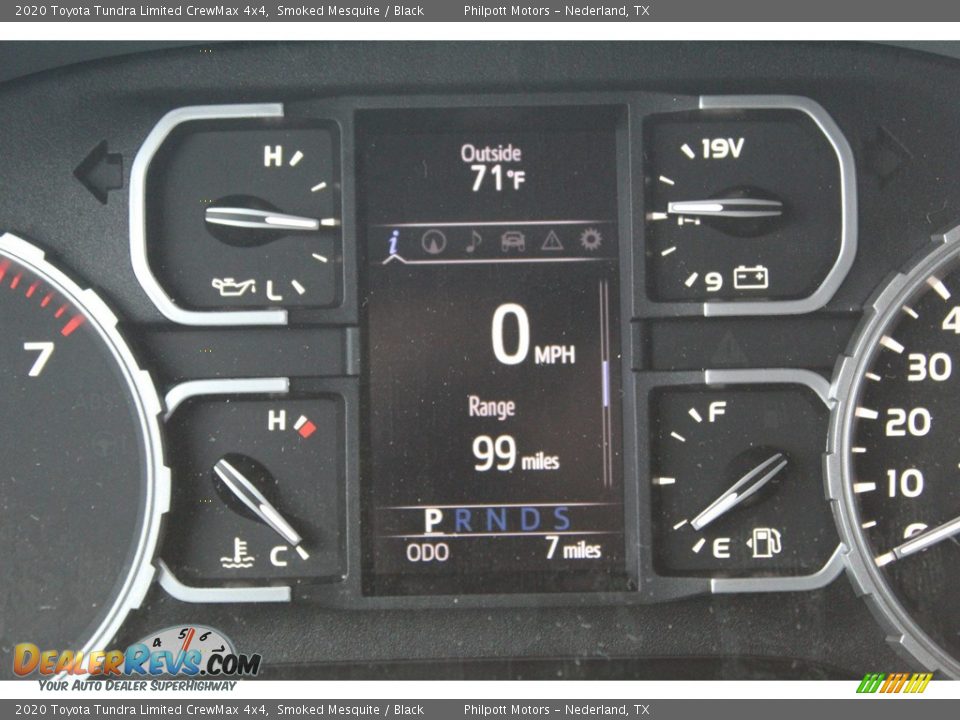 2020 Toyota Tundra Limited CrewMax 4x4 Smoked Mesquite / Black Photo #17