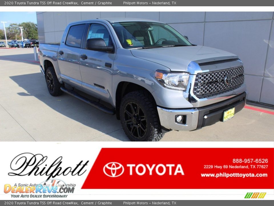 2020 Toyota Tundra TSS Off Road CrewMax Cement / Graphite Photo #1