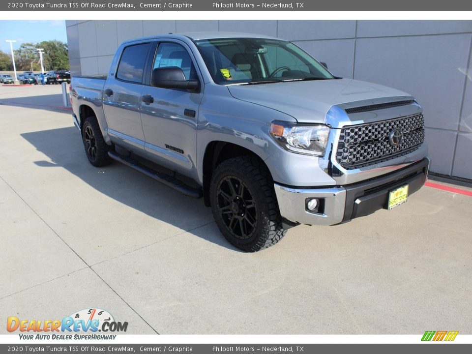 2020 Toyota Tundra TSS Off Road CrewMax Cement / Graphite Photo #2
