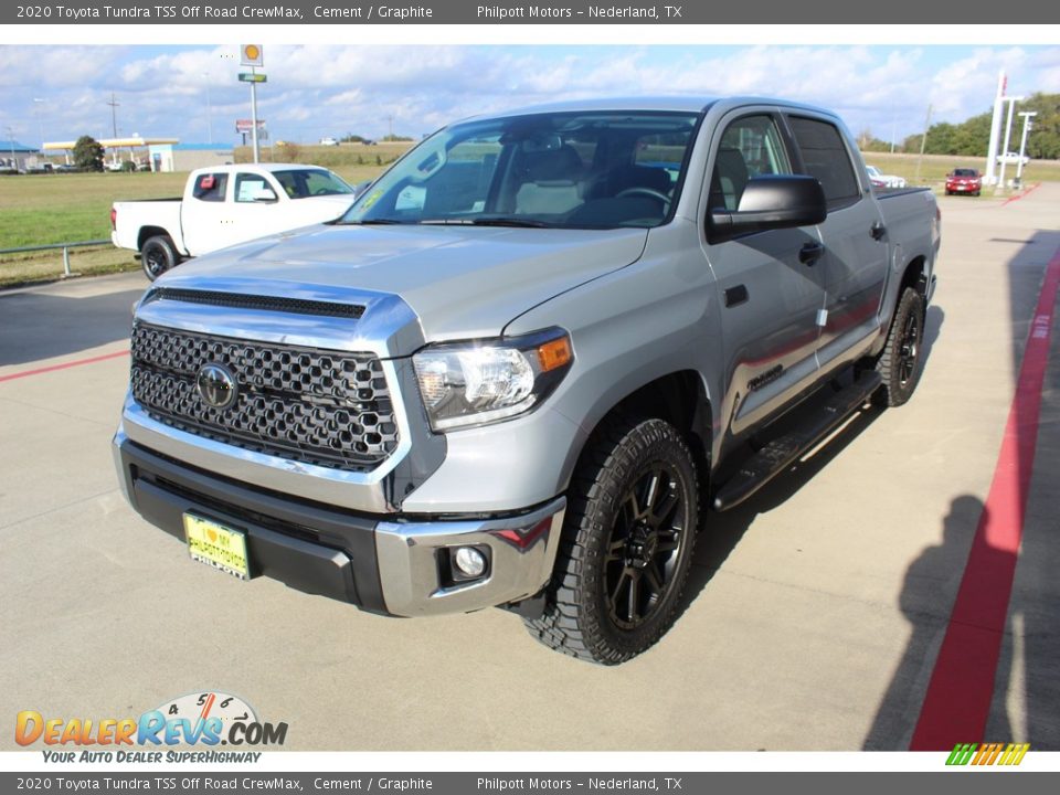 2020 Toyota Tundra TSS Off Road CrewMax Cement / Graphite Photo #4