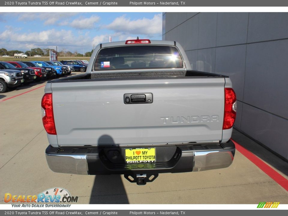 2020 Toyota Tundra TSS Off Road CrewMax Cement / Graphite Photo #7