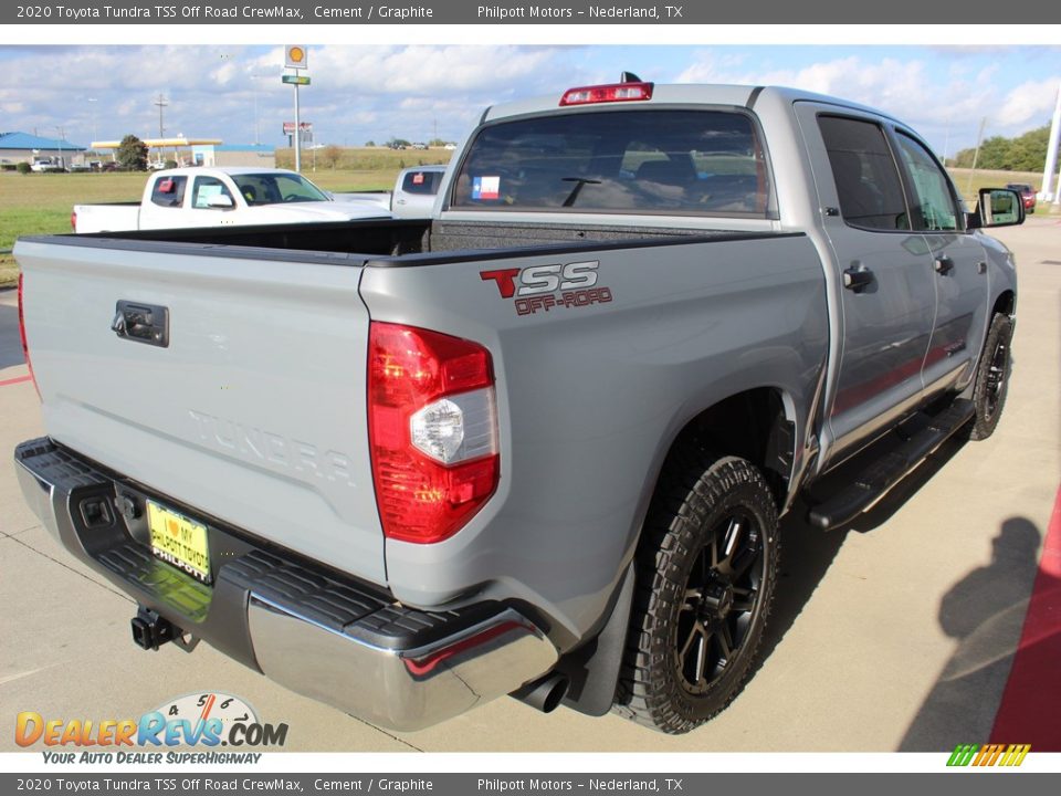 2020 Toyota Tundra TSS Off Road CrewMax Cement / Graphite Photo #8