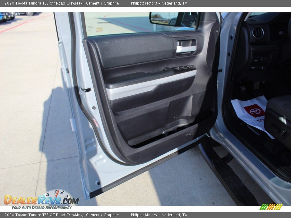 2020 Toyota Tundra TSS Off Road CrewMax Cement / Graphite Photo #9
