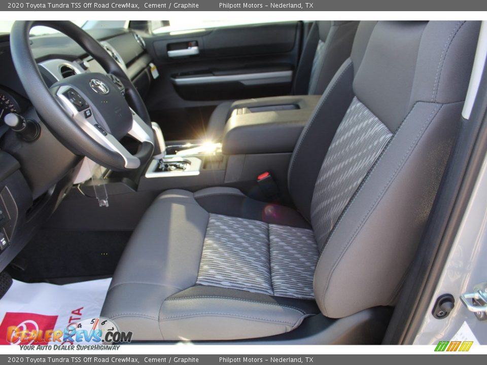 2020 Toyota Tundra TSS Off Road CrewMax Cement / Graphite Photo #10