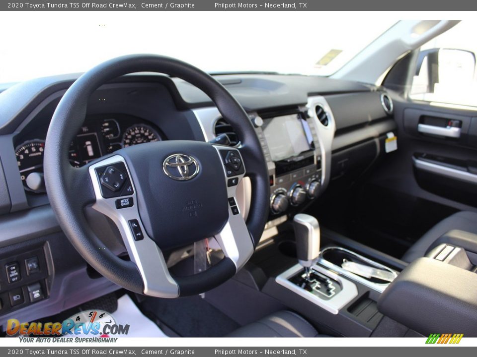 2020 Toyota Tundra TSS Off Road CrewMax Cement / Graphite Photo #11