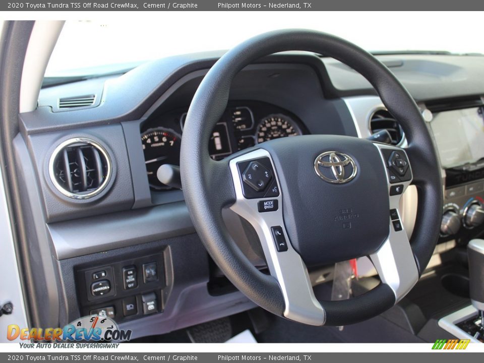 2020 Toyota Tundra TSS Off Road CrewMax Cement / Graphite Photo #12