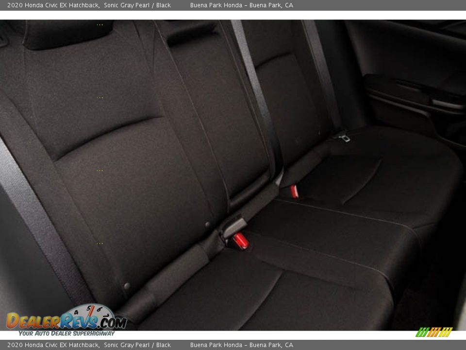 2020 Honda Civic EX Hatchback Sonic Gray Pearl / Black Photo #30