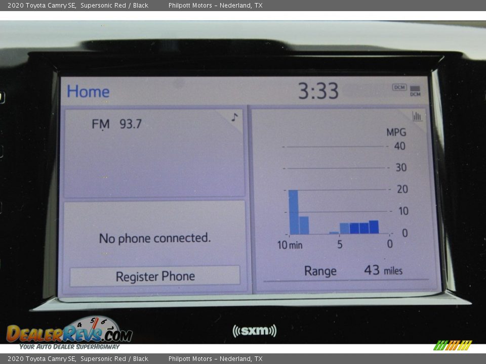 2020 Toyota Camry SE Supersonic Red / Black Photo #16