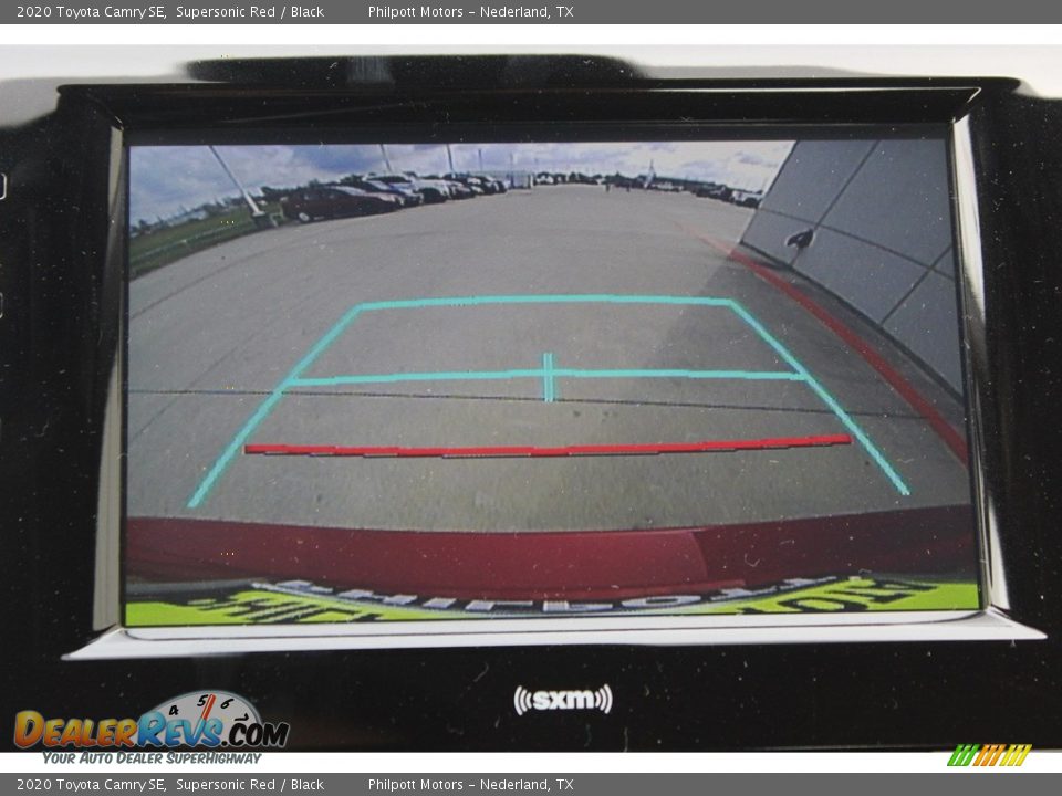 2020 Toyota Camry SE Supersonic Red / Black Photo #18