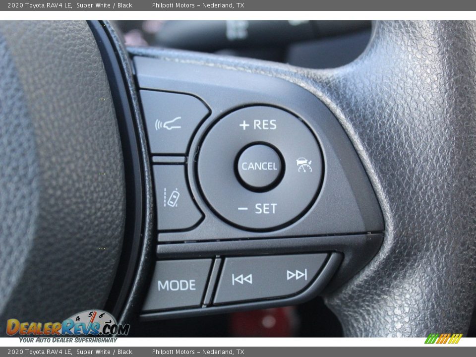 2020 Toyota RAV4 LE Super White / Black Photo #13