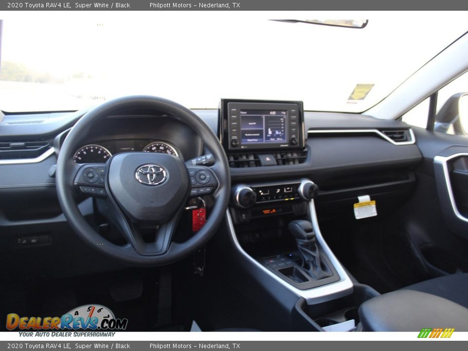 2020 Toyota RAV4 LE Super White / Black Photo #21