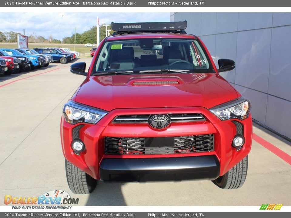 2020 Toyota 4Runner Venture Edition 4x4 Barcelona Red Metallic / Black Photo #3