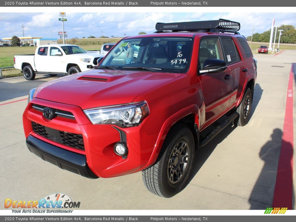 2020 Toyota 4Runner Venture Edition 4x4 Barcelona Red Metallic / Black Photo #4