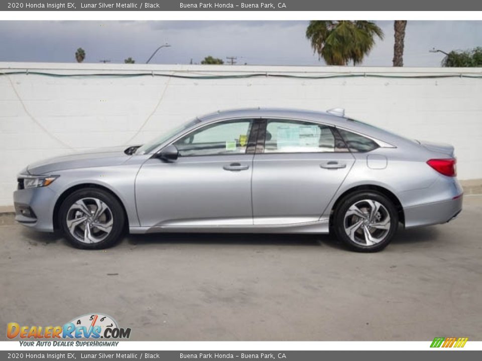 2020 Honda Insight EX Lunar Silver Metallic / Black Photo #9