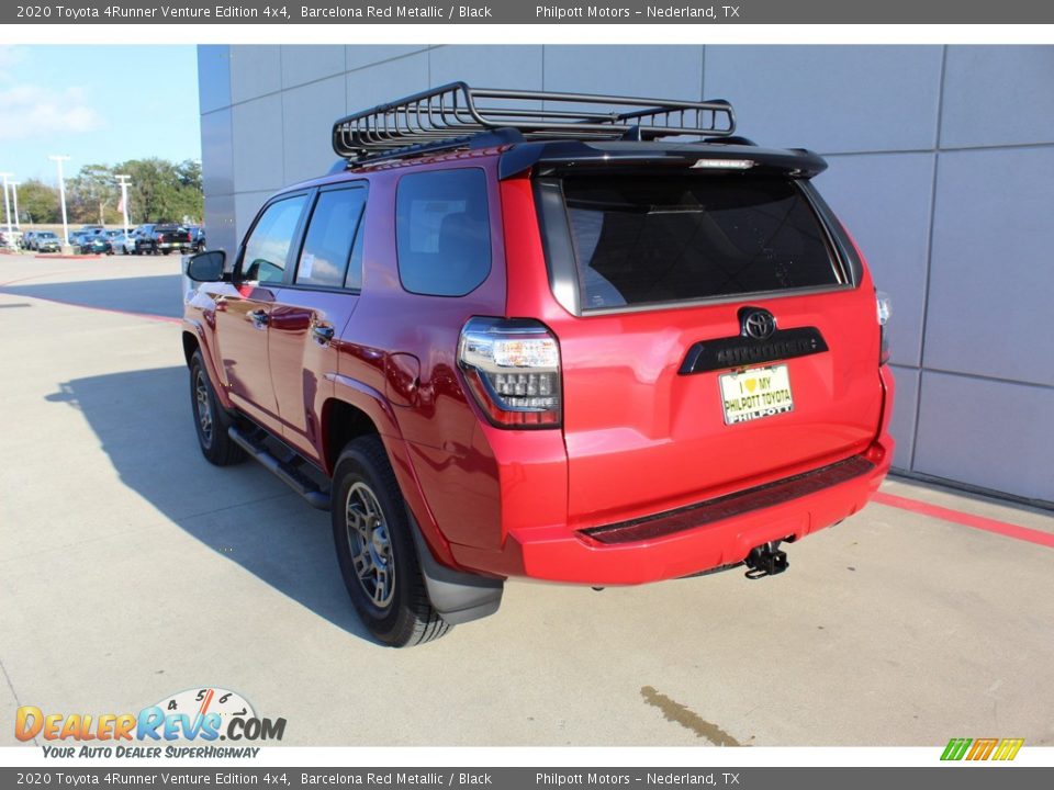 2020 Toyota 4Runner Venture Edition 4x4 Barcelona Red Metallic / Black Photo #6
